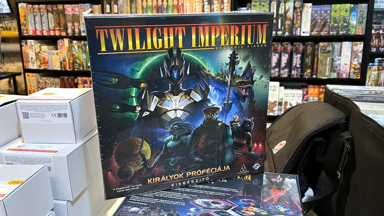 Twilight Impérium (magyar, negyedik kiadás) - Királyok próféciája (Twilight Imperium: Fourth Edition - Prophecy of Kings)