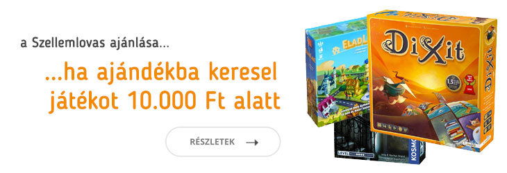 ha ajándékba vennél társast 10000ft alatt