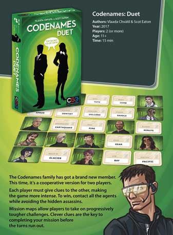 Codenames duet információk